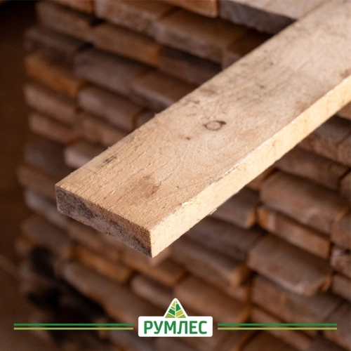 картинка Доска обрезная камерной сушки 25*100*6000мм ель/сосна 5 сорт дисковый распил (10-18%) от магазина Румлес