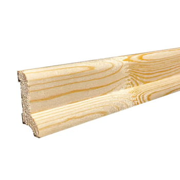 картинка Плинтус евро 52*2000мм сосна сорт Экстра от магазина Румлес