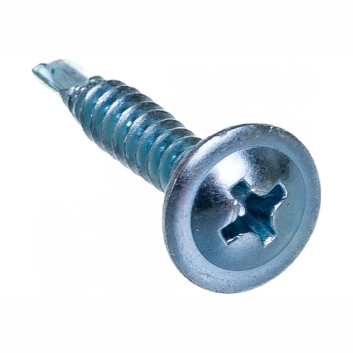 картинка Саморезы по металлу с пресс-шайбой 4.2*25мм оцинкованные от магазина Румлес