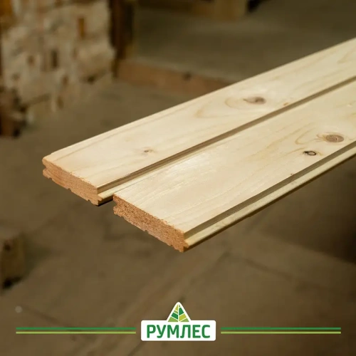 картинка Доска пола шпунтованная ель/сосна 21*98(90)*3000мм сорт АВ от магазина Румлес