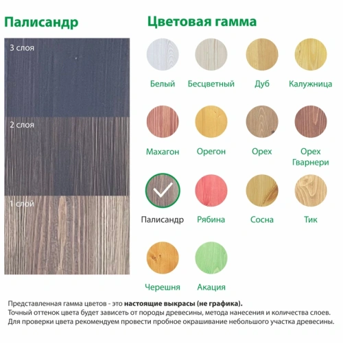 картинка Текстурол ТИКСО Палисандр 3л деревозащитное средство от магазина Румлес