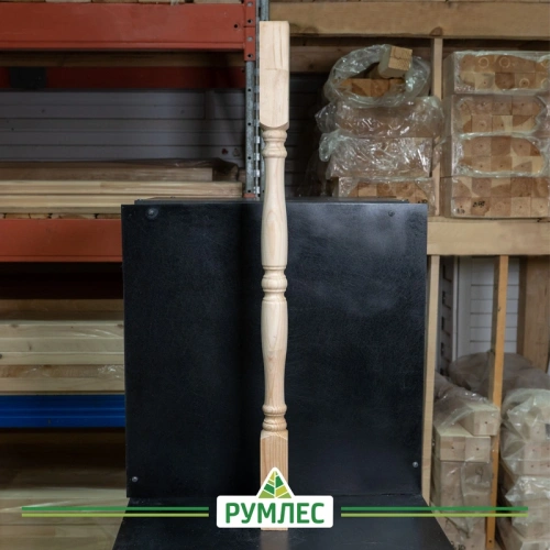 картинка Балясина 60*60*900мм №5 Сосна сорт Экстра сращенная от магазина Румлес