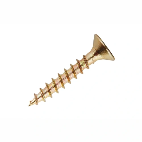 картинка Саморезы универсальные 5*35мм желтый цинк от магазина Румлес