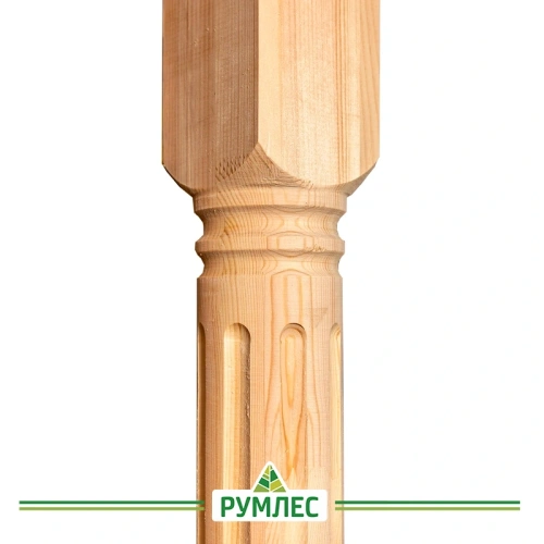 картинка Колонна 100*100*3000мм №8 Сосна сорт Экстра сращенная от магазина Румлес
