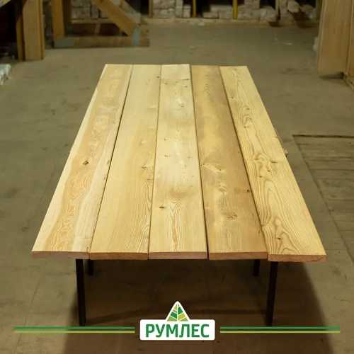 картинка Планкен прямой 20*140*4000мм сорт А лиственница от магазина Румлес