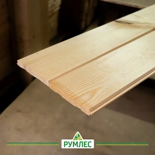 картинка Имитация бруса ель/сосна 16*142(135)*3000мм сорт АВ Вологда от магазина Румлес