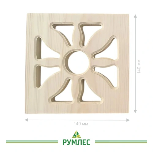 картинка Розетка соединительная для наличника №1 квадратная от магазина Румлес