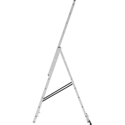 картинка Лестница трехсекционная алюминиевая Новая Высота серия NV100 3*8 ступеней 1230308 от магазина Румлес