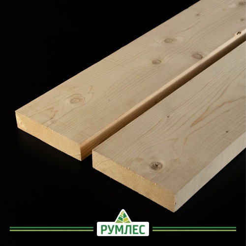 картинка Доска строганая камерной сушки 45*190*6000мм сорт АВ ель/сосна от магазина Румлес