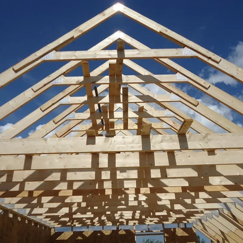 картинка Доска обрезная камерной сушки 50*200*3000мм ель/сосна 1-2 сорт дисковый распил (10-18%) от магазина Румлес