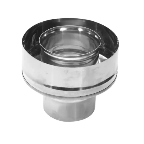 картинка Переход моно/сэндвич D115/200 нерж.сталь 430-0.8/0.5мм от магазина Румлес