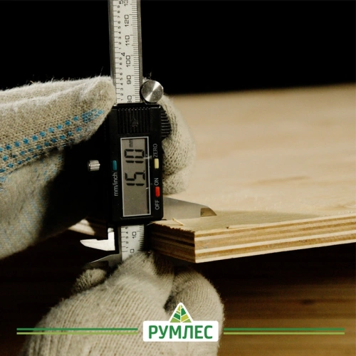 картинка Фанера ФК 15*1525*1525мм сорт 4/4 ГОСТ от магазина Румлес