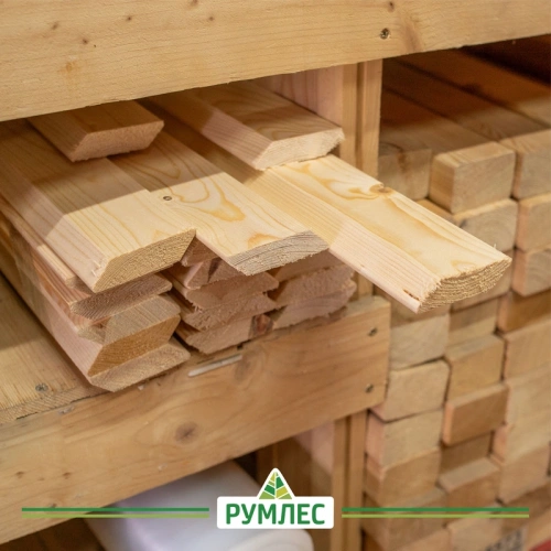 картинка Планкен скошенный 20*75*3000мм сорт АВ ель/сосна от магазина Румлес