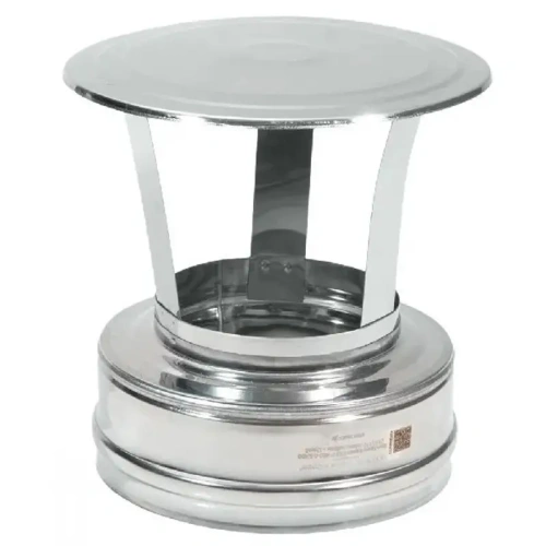 картинка Зонт-конус сэндвич D115/200 нерж.сталь 430-0.5мм от магазина Румлес