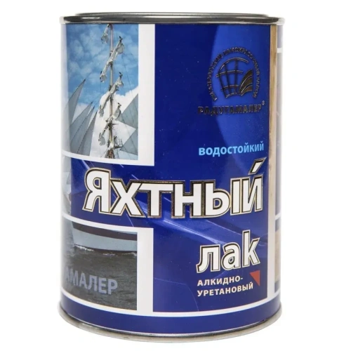 картинка Лак яхтный матовый Радуга 0.9л алкид-уретан. от магазина Румлес