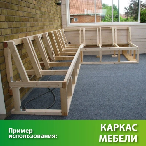 картинка Брусок строганый камерной сушки 40*40*2000мм сорт АВ ель/сосна от магазина Румлес