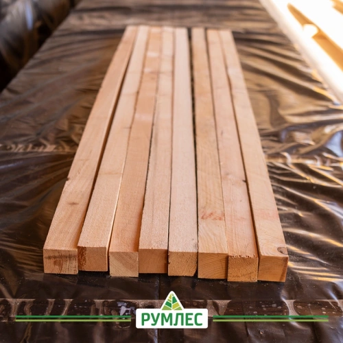 картинка Брусок нестроганый камерной сушки 50*50*3000мм 1-3 сорт хвойные породы от магазина Румлес