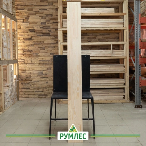 картинка Щит мебельный 18*200*2000мм Сосна сорт Экстра сращенный от магазина Румлес