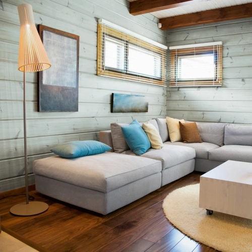 картинка Текстурол ЛАНДШАФТ Серо-зеленый 2.5л полукроющая пропитка-антисептик для древесины от магазина Румлес