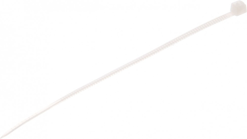 картинка Хомут-стяжка белая KSN-W 3*100мм от магазина Румлес