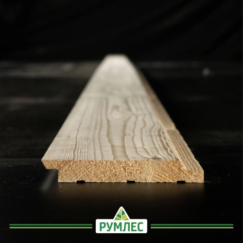 картинка Скандинавская фасадная доска профиль UYW 21*145(130)*6000мм 100% Ель сорт АВ Архангельск от магазина Румлес