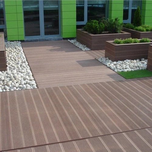 картинка ДПK доска террасная вельвет 20*145*3000мм шоколад техно эконом от магазина Румлес