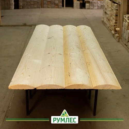 картинка Блок-хаус ель/сосна 36*192(185)*2500мм сорт АВ Киров от магазина Румлес