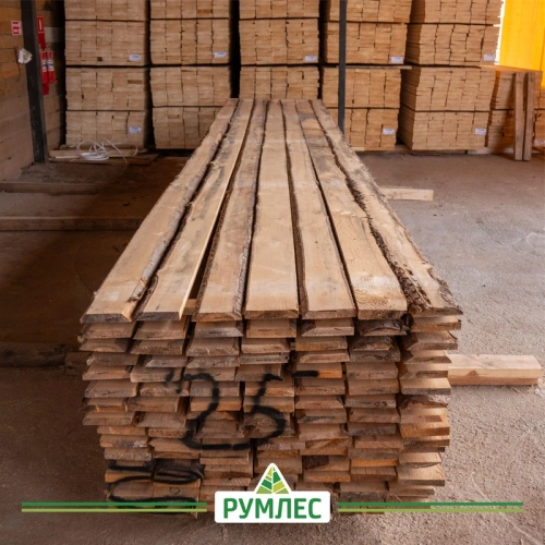 картинка Доска обрезная 25*150*2000мм 5 сорт (ТУ заборная) естественной влажности хвойные породы от магазина Румлес