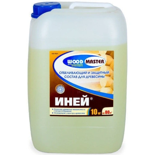 картинка Отбеливающий состав для древесины Wood Master Иней готовый состав 10кг от магазина Румлес