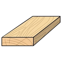 Доска строганая 20мм без фаски
