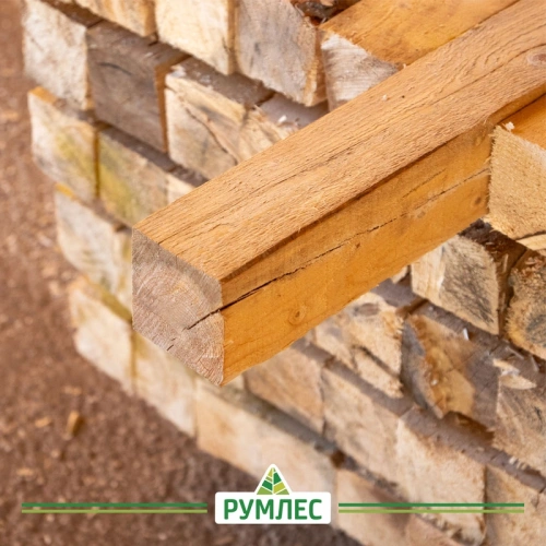 картинка Брус 100*100*6000мм 3-4 сорт ТУ естественной влажности хвойные породы от магазина Румлес