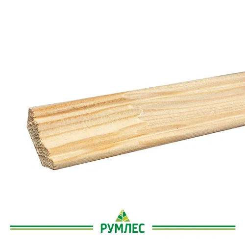 картинка Плинтус фигурный 30*3000мм сосна сорт Экстра от магазина Румлес