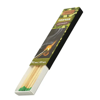 картинка Спички костровые BOYSCOUT 90 мм 10 шт от магазина Румлес