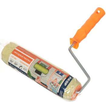 картинка Валик для фасадов Мастер полиакриловый 48*240мм от магазина Румлес