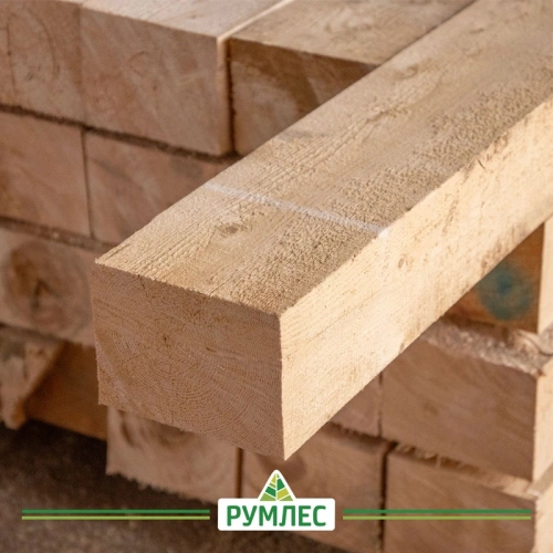 картинка Брус 150*200*6000мм 1-3 сорт (ГОСТ 8486-86) естественной влажности хвойные породы от магазина Румлес