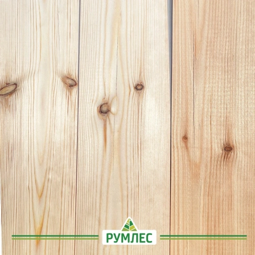 картинка Доска строганая камерной сушки 28*140*6000мм сорт АВ ель/сосна от магазина Румлес