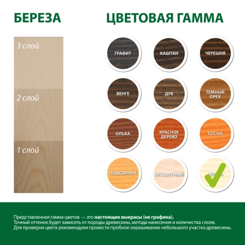 картинка Масло Твердое с воском ПРОФЕССИОНАЛ Береза (НК-60) 0,9л от магазина Румлес