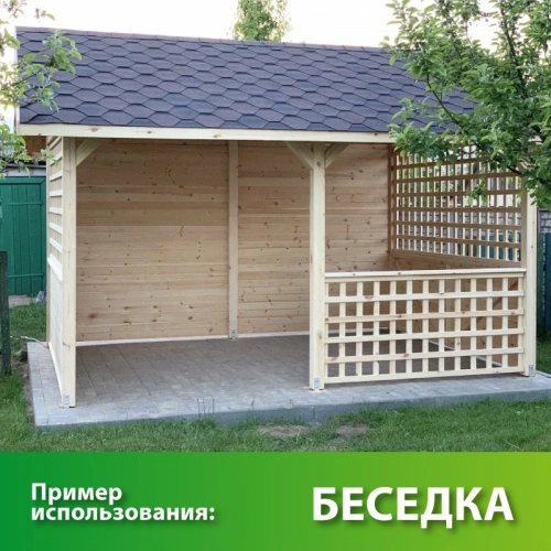 картинка Имитация бруса ель/сосна 16*142(135)*3000мм сорт С Вологда от магазина Румлес