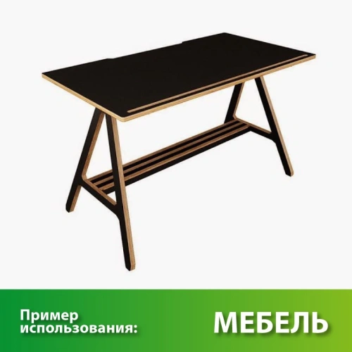 картинка Фанера ламинированная полоса 9*605*900мм (без насечки) от магазина Румлес