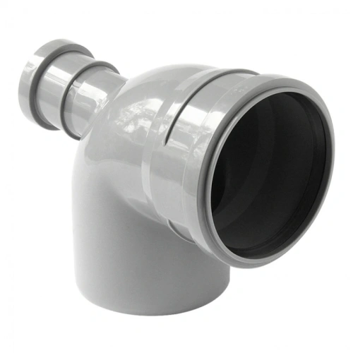 картинка Отвод фронтальный 110/50мм 87° выход тыл от магазина Румлес