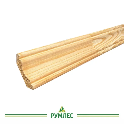 картинка Плинтус разнополочный 50*2500мм сосна сорт Экстра от магазина Румлес