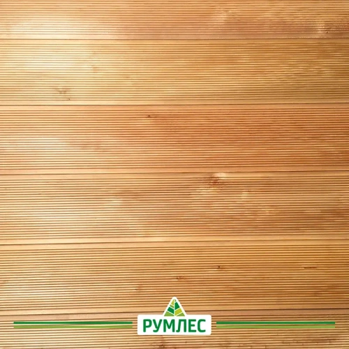 картинка Террасная доска Вельвет 27*142*3000мм сорт Прима лиственница от магазина Румлес