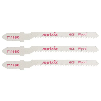 картинка Пилки для лобзика 76*50*2,5мм T119BO 78227 (3 шт/уп) от магазина Румлес