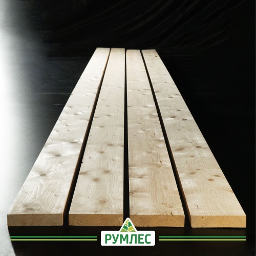 картинка Доска строганая камерной сушки 45*190*6000мм сорт АВ ель/сосна от магазина Румлес