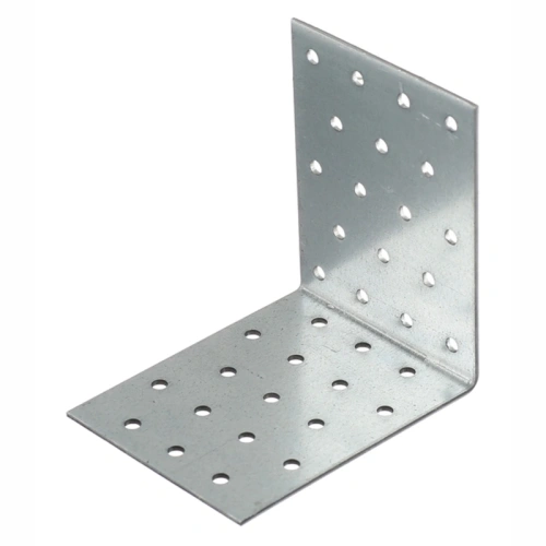 картинка Уголок крепежный 90° оцинкованный 100*100*80*2мм от магазина Румлес