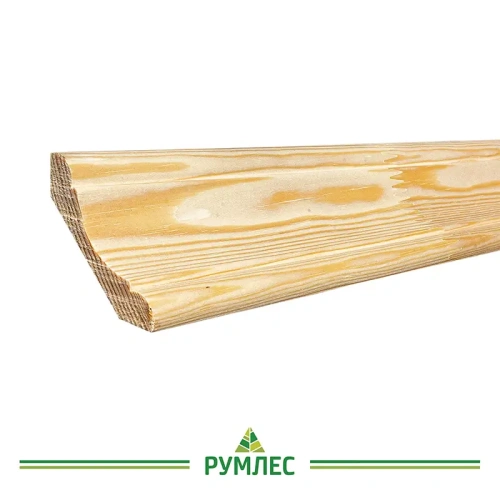 картинка Плинтус фигурный 70*3000мм сосна сорт Экстра от магазина Румлес