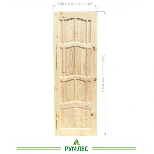 картинка Дверь межкомнатная глухая Ампир 2000*600мм от магазина Румлес