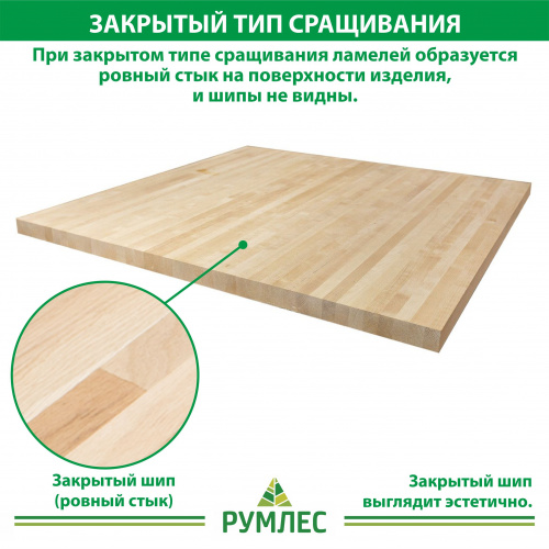 картинка Площадка 40*1000*1000мм Береза сорт Экстра сращенная от магазина Румлес