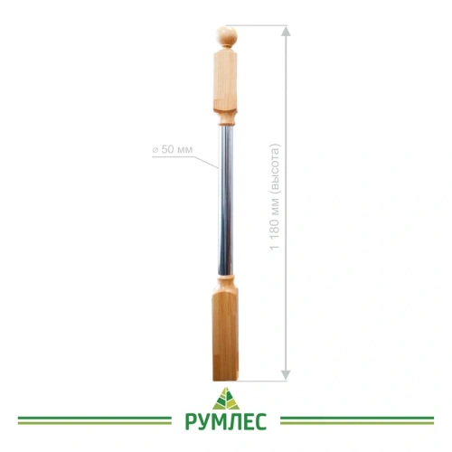 картинка Комбинированный столб № 1 от магазина Румлес