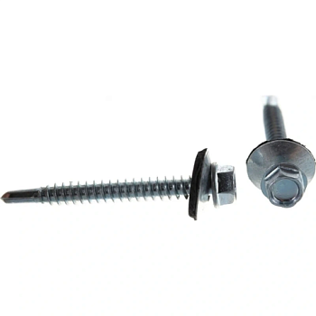 картинка Саморезы кровельные цинк 5,5*76мм металл/металл от магазина Румлес